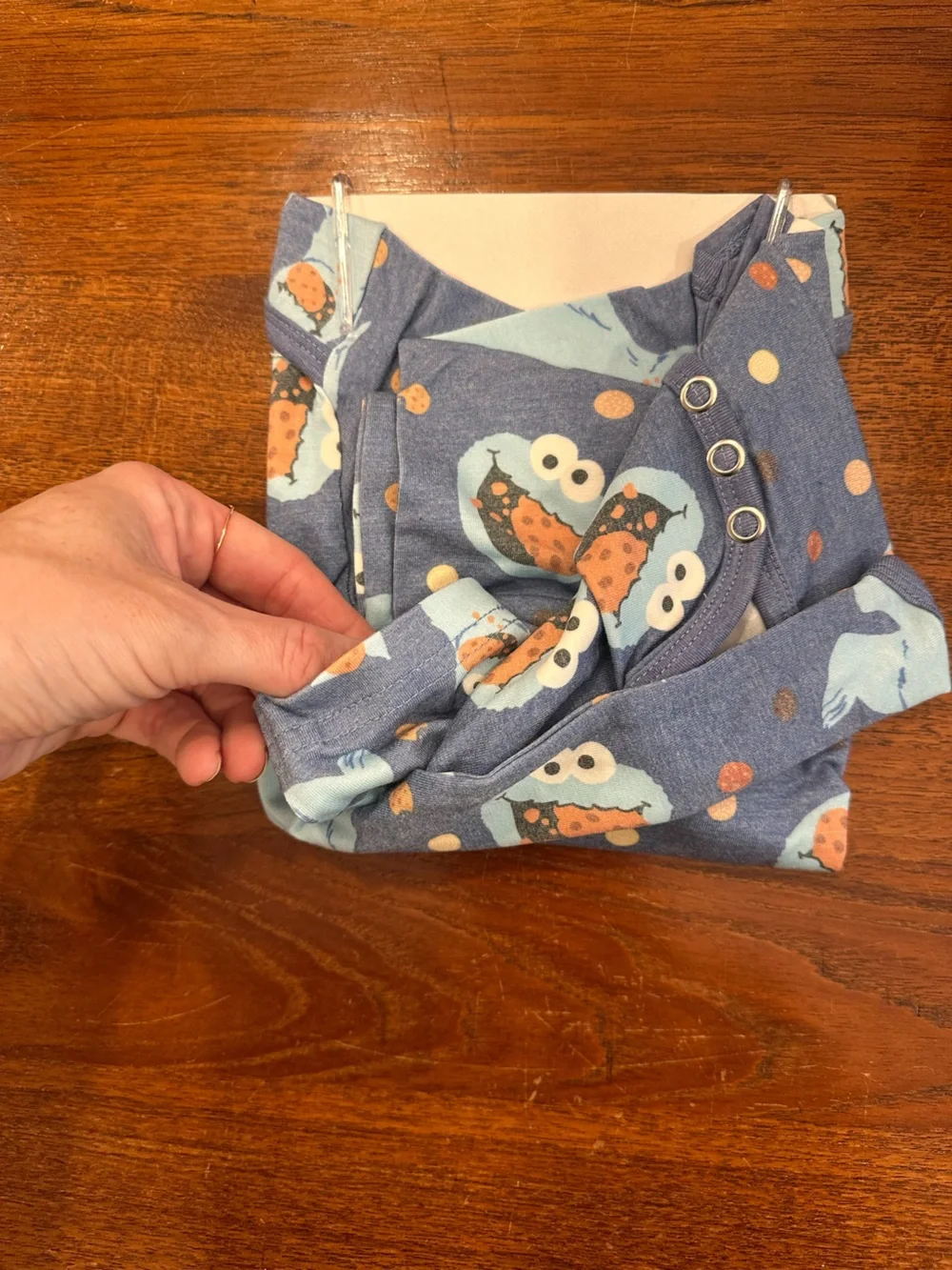 NWT Copper Pearl Baby Long Sleeve Bodysuits, Deisel & Cookie Monster, 18-24M